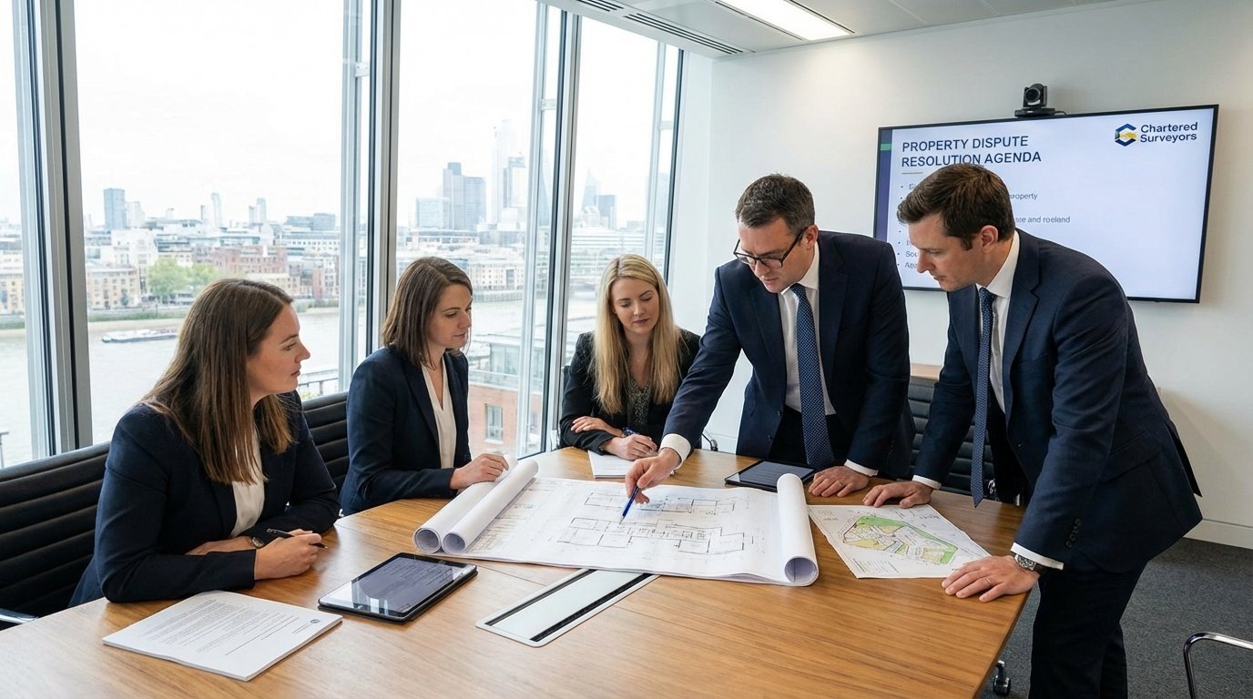 Property dispute resolution meeting